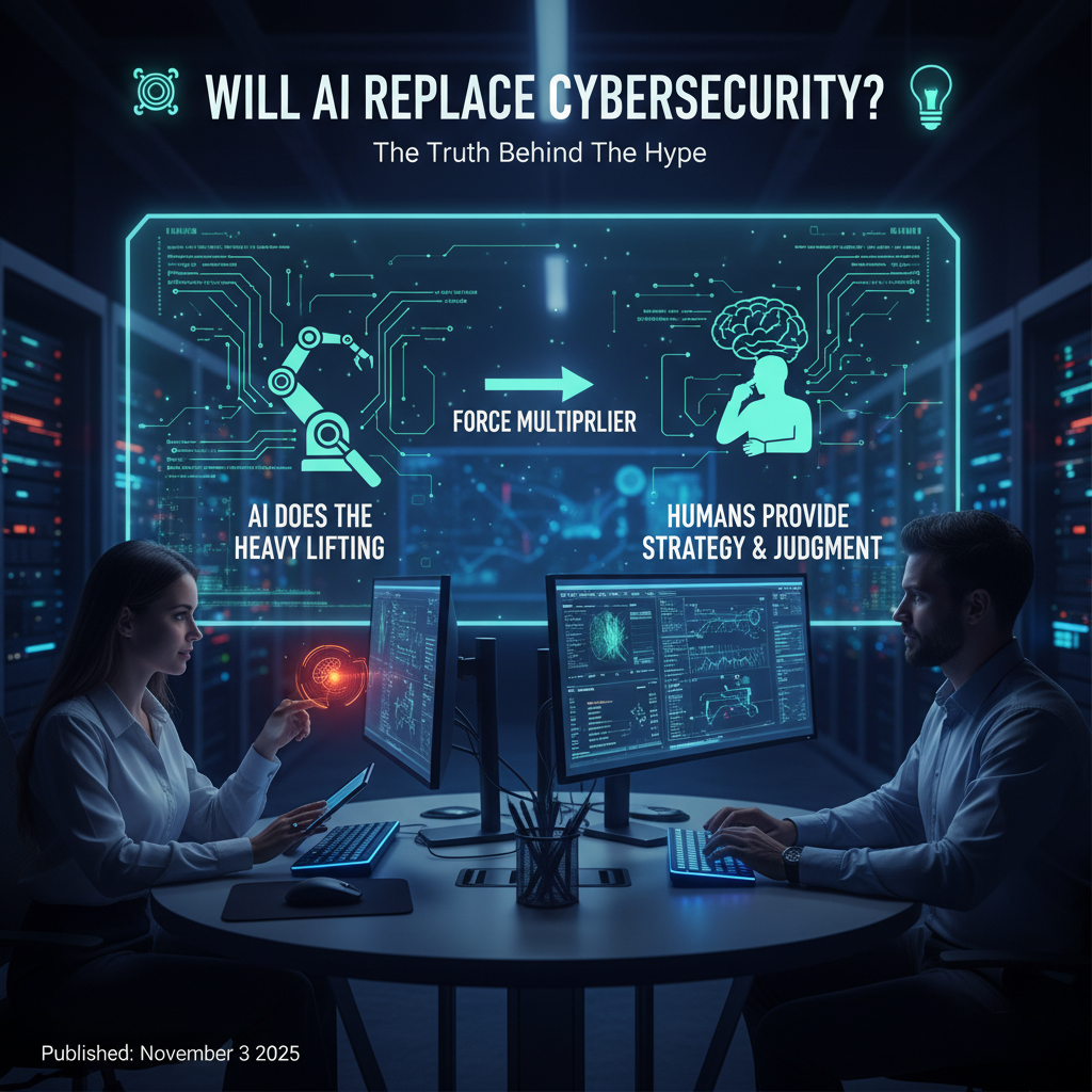 Will AI Replace Cybersecurity? Exploring AI’s Evolving Role in Security