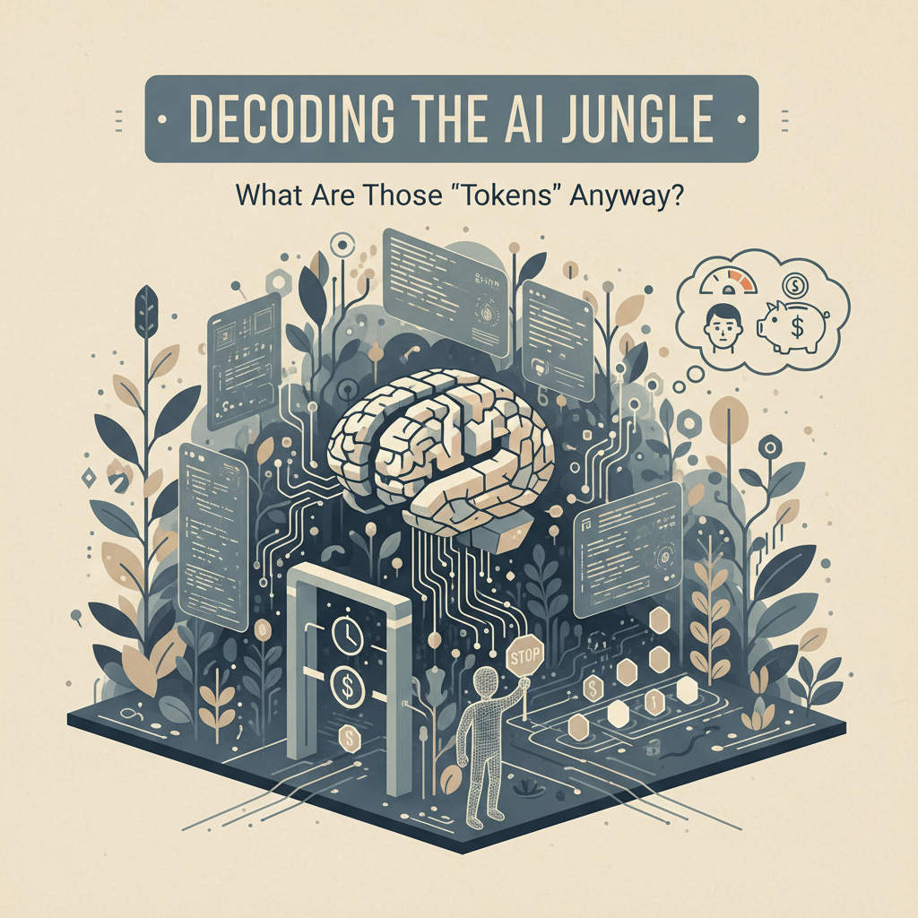 🤖 Decoding the AI Jungle: What Are Those ‘Tokens’ Anyway? 🤓