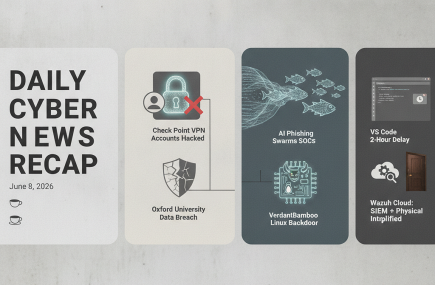 Daily Brief: Cybersecurity News for 2026-06-08